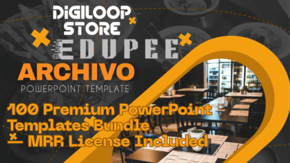 100 Premium PowerPoint Templates Bundle — MRR License Included by Digiloop Store free download